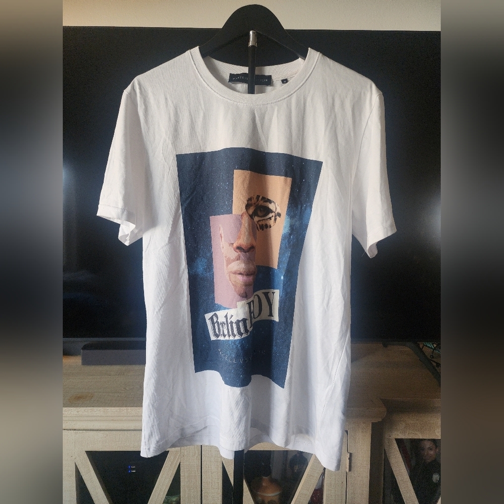Marcell Von Berlin White "Berlin Boy" Graphoc Tee - Picture 2 of 6